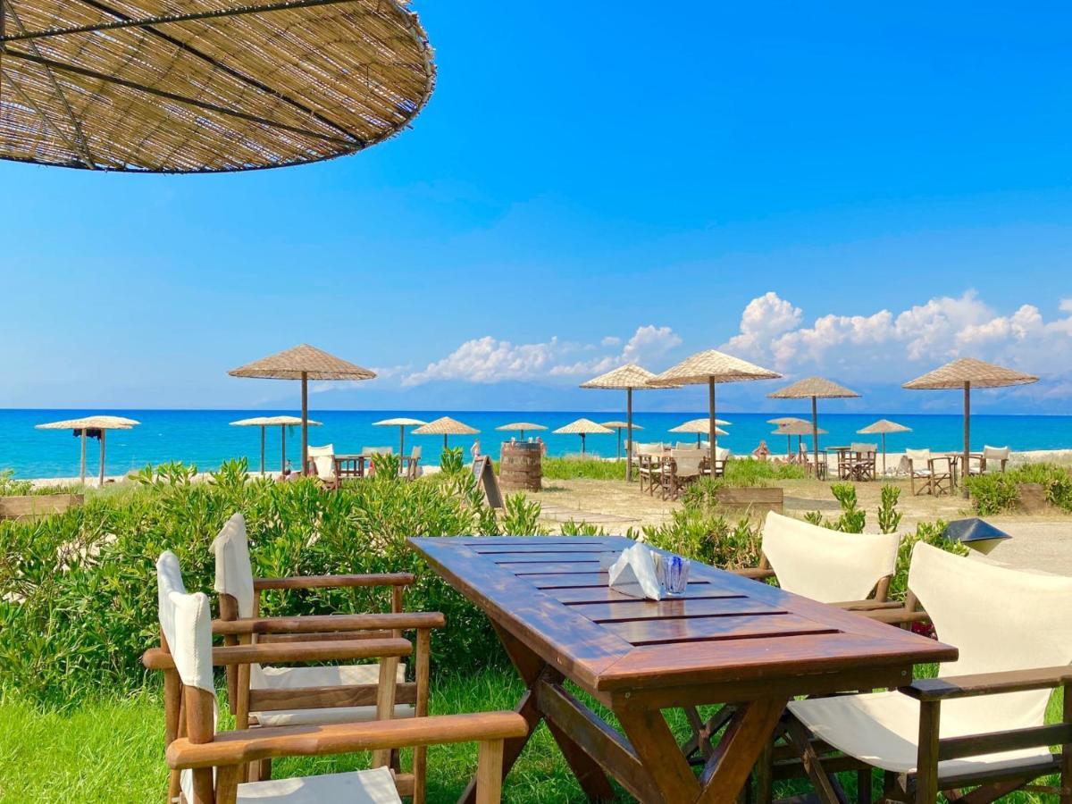 Asteraki Poolside Apartment By Dadovillas Acharavi  Exterior foto